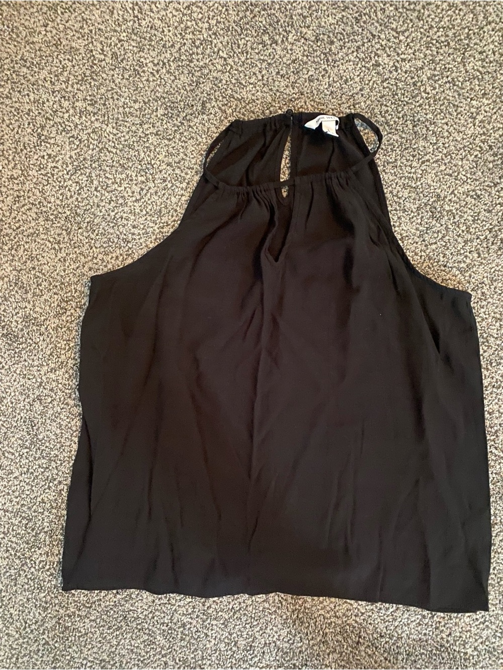 Nine West Black Halter Camisole Top